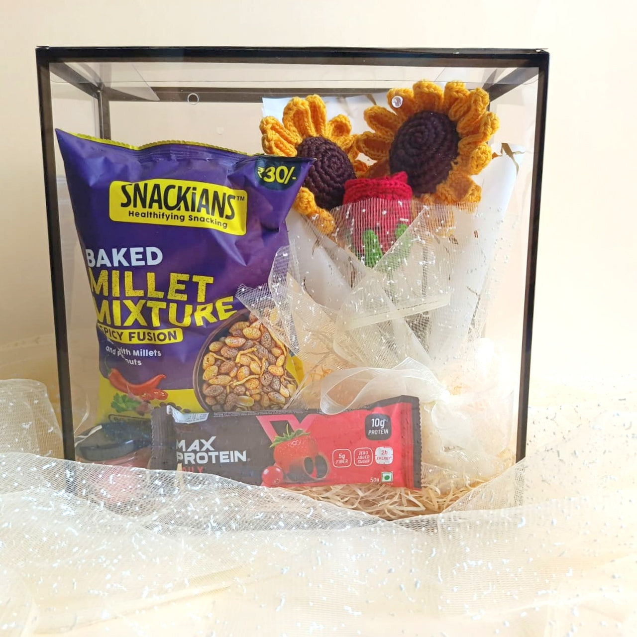 Diwali Gift Hampers | Handcrafted Crochet Bouquets | Festive Gift Hamper | Crochet Flower Gift Hampers | Corporate Gift Hampers